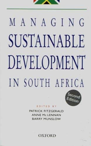 Imagen de archivo de Managing Sustainable Development in South Africa - Second Edition a la venta por Riley Books