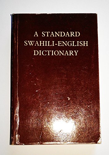 Beispielbild fr Standard Swahili-English Dictionary zum Verkauf von Pella Books