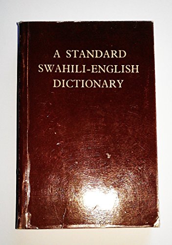 Stock image for Standard Swahili-English Dictionary for sale by HPB-Red