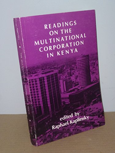 Stock image for Readings on the multinational corporation in Kenya for sale by Midtown Scholar Bookstore