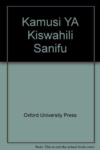 Imagen de archivo de Standard Swahili-Swahili Dictionary (Paperback) a la venta por Iridium_Books