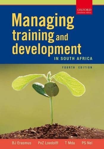 Stock image for Training Management in South Africa: A Practical Approach to Human Resource Development for sale by Mispah books