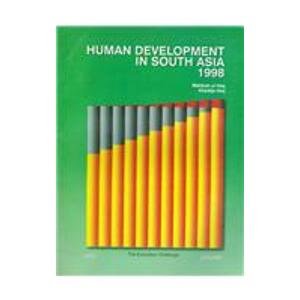 Beispielbild fr Human Development in South Asia 1998 zum Verkauf von Buchpark