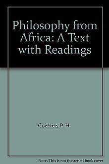 Stock image for Philosophy from Africa: A Text with Readings for sale by HPB-Red