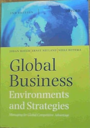 9780195786828: Global Business: Environments and Strategies: Managing for Global Competitive Advantage