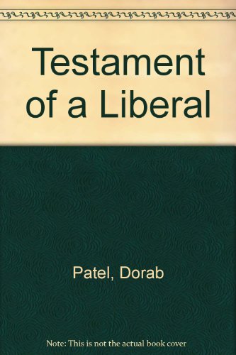 Stock image for Testament of a Liberal for sale by MusicMagpie