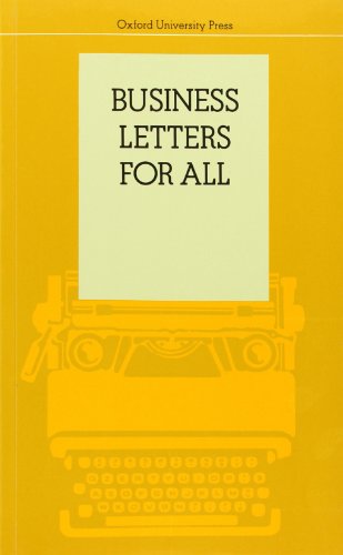 9780195802320: Business Letters for All