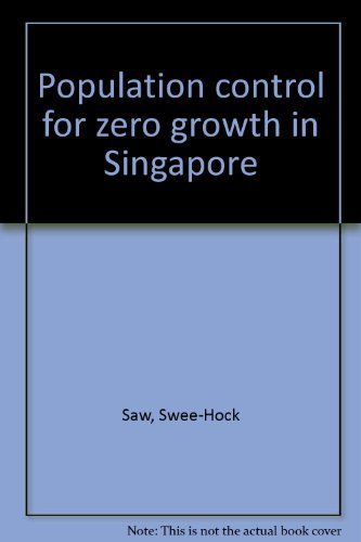 Beispielbild fr Population Control for Zero Growth in Singapore zum Verkauf von TranceWorks