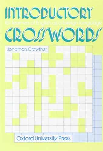 Beispielbild fr Introductory Crosswords Pb zum Verkauf von Ergodebooks