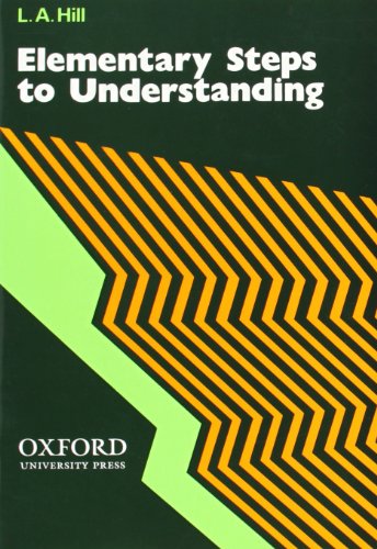 Steps to Understanding (Bk.2) (9780195818536) by Hill, L.A.