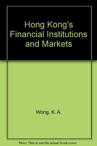 Imagen de archivo de Hong Kong's Financial Institutions and Markets a la venta por Anybook.com