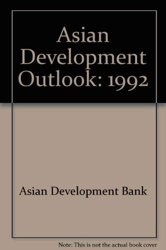 Asian Development Outlook 1992 (9780195857429) by Asian Development Bank
