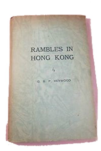 Imagen de archivo de Rambles in Hong Kong (Oxford in Asia Paperbacks) a la venta por Brit Books