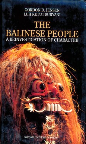 Stock image for The Balinese People: A Reinvestigation of Character for sale by Kona Bay Books