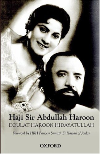 Beispielbild fr Haji Sir Abdullah Haroon; A Biography zum Verkauf von Argosy Book Store, ABAA, ILAB