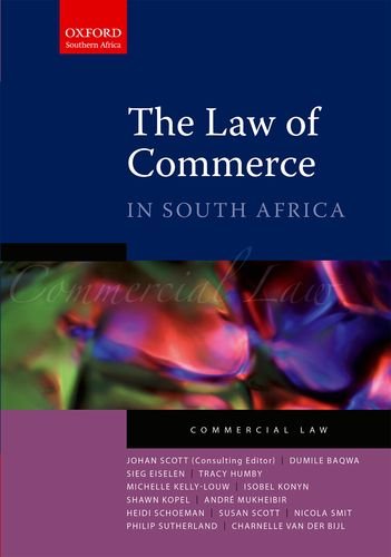 The Law of Commerce in South Africa (9780195985825) by [???]