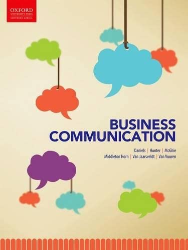 Stock image for Business Communication for sale by Blackwell's
