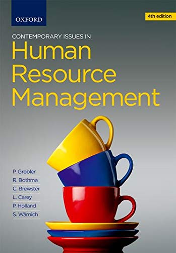 Stock image for Contemporary Issues in Human Resource Management for sale by AwesomeBooks