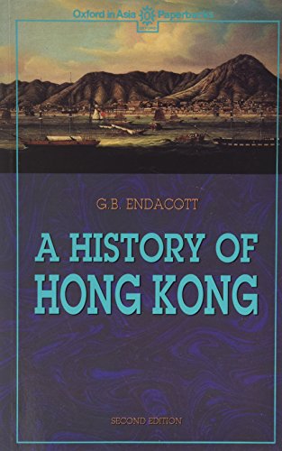 Stock image for A History of Hong Kong (Oxford in Asia Paperbacks) for sale by Jenson Books Inc