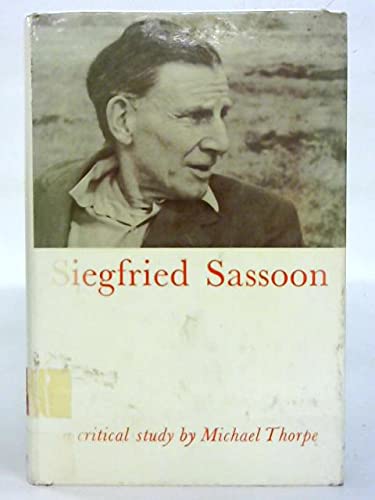 Stock image for SIEGFRIED SASSOON for sale by Better World Books