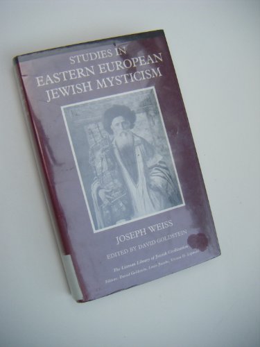 Imagen de archivo de Studies in Eastern European Jewish Mysticism. a la venta por Henry Hollander, Bookseller