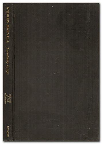 Stock image for Andrew Marvell: Essays on the tercentenary of his death (University of Hull publications) for sale by Wonder Book