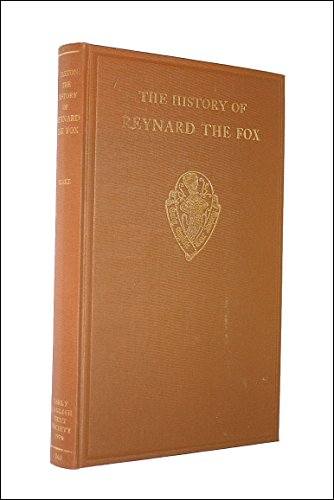 Stock image for The History of Reynard the Fox (Early English Text Society/Original Series) for sale by PAPER CAVALIER US