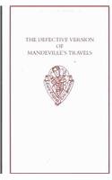 Imagen de archivo de The Defective Version of Mandeville's Travels a la venta por THE SAINT BOOKSTORE
