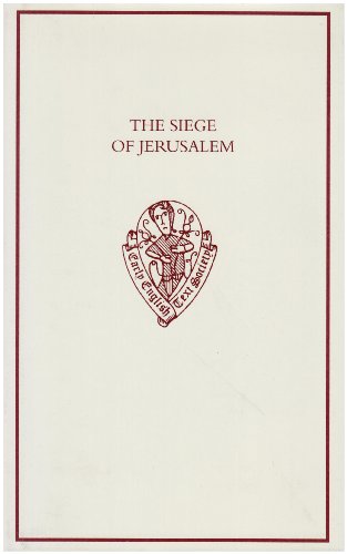 Imagen de archivo de The Siege of Jerusalem a la venta por Blackwell's