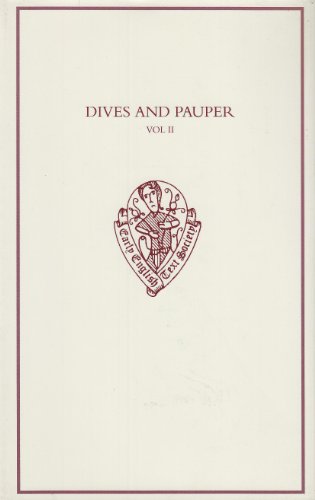 Imagen de archivo de Dives and Pauper a la venta por Blackwell's