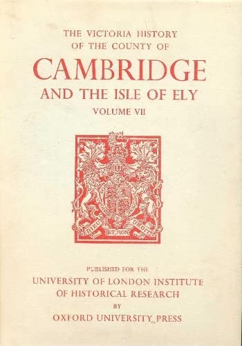 Imagen de archivo de A A History of the County of Cambridge and the Isle of Ely: Volume VII: Roman Cambridgeshire: 7 (Victoria County History) a la venta por WorldofBooks