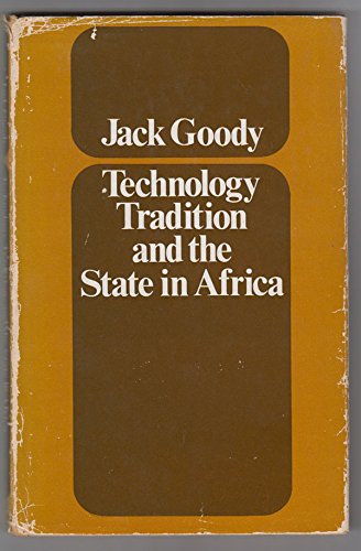 Beispielbild fr Technology, tradition, and the state in Africa zum Verkauf von Zubal-Books, Since 1961