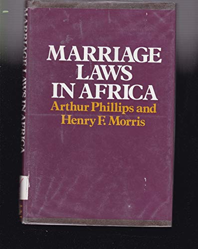 Beispielbild fr Marriage Laws in Africa (International African Institute) zum Verkauf von Ergodebooks