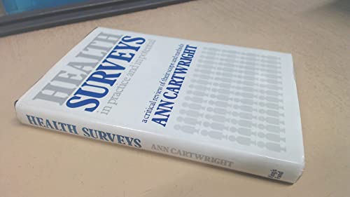 Beispielbild fr Health Surveys in Practice and in Potential: A Critical Review of Their Scope and Methods (King Edwards Hospital Fund S.) zum Verkauf von Reuseabook