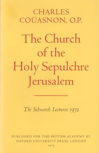 Imagen de archivo de The Church of the Holy Sepulchre in Jerusalem a la venta por Better World Books Ltd