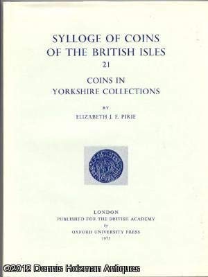 Sylloge of Coins of the British Isles 21 - Coins in Yorkshire Collections