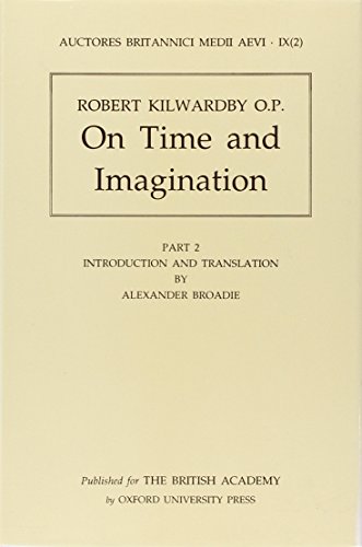Beispielbild fr On Time and Imagination. Part 2: Introduction and Translation [only]. zum Verkauf von Antiquariaat Schot