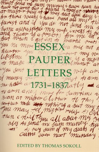 9780197263488: Essex Pauper Letters, 1731-1837: Vol 30 (Records of Social and Economic History (New Series))