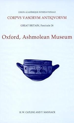 9780197264447: Corpus Vasorum Antiquorum, Great Britain Fascicule 24, Oxford Ashmolean Museum, Fascicule 4
