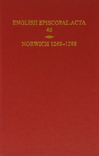 Stock image for Norwich, 1266-1288 for sale by Blackwell's
