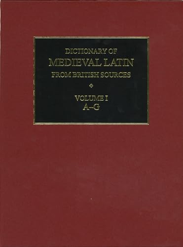 Stock image for Dictionary of Medieval Latin from British Sources for sale by Asano Bookshop