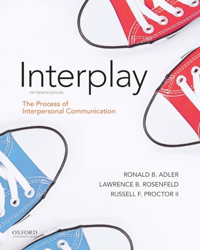 Stock image for Adler: Interplay: The Process of Interpersonal Communication for sale by SecondSale