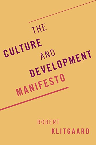 Imagen de archivo de The Culture and Development Manifesto a la venta por Blackwell's