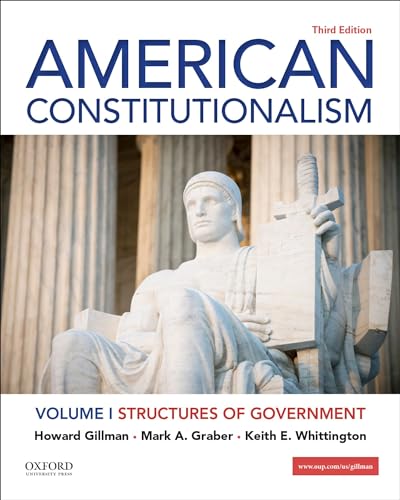 Stock image for American Constitutionalism: Volume I: Structures of Government for sale by BooksRun