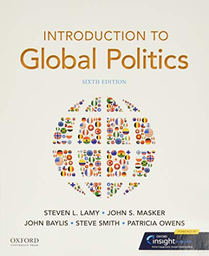 Imagen de archivo de Introduction to Global Politics a la venta por Goodwill Books