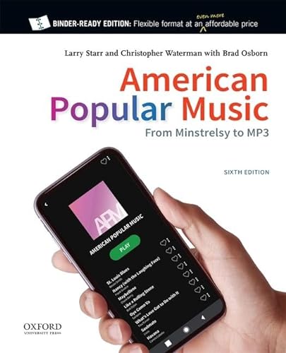 Stock image for American Popular Music : From Minstrelsy to MP3 for sale by Better World Books