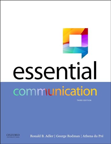 Imagen de archivo de Essential Communication a la venta por Blackwell's