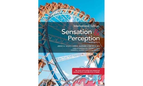 Beispielbild fr Sensation and Perception zum Verkauf von KuleliBooks