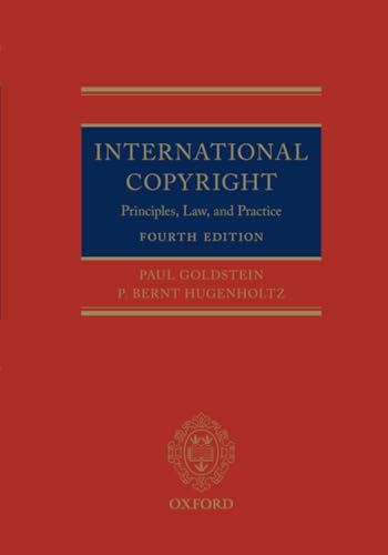 Stock image for International Copyright: Principles, Law, and Practice for sale by BooksRun