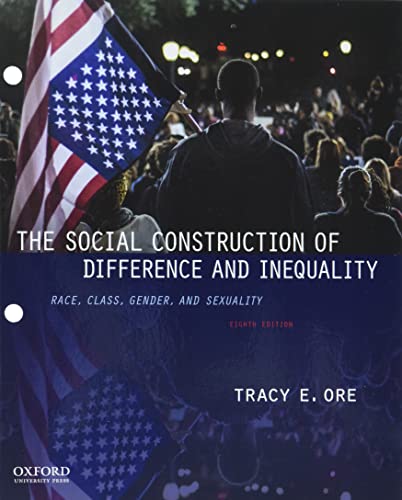 Imagen de archivo de The Social Construction of Difference and Equality a la venta por Blackwell's